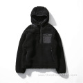 Wholesale Fashion Mens Sherpa Pullover Jacket Custom